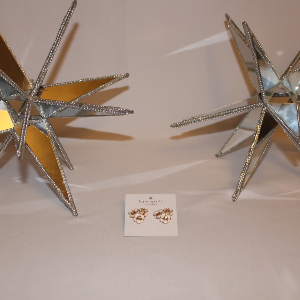Kate Spade Flower Earrings.